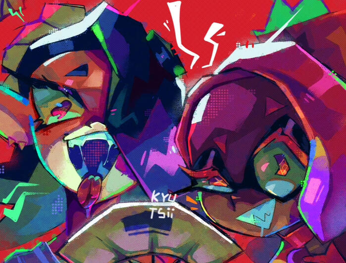 Fry and Shiver Splatoon Fry and Shiver Splatoon