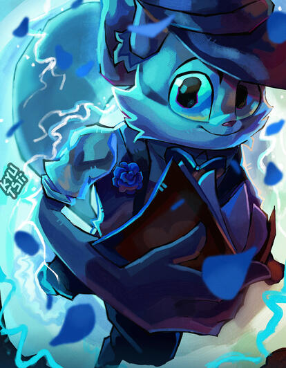 Personal commission Lackadaisy OC